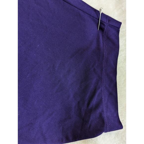 Purple Chico's Blouson Sz3 Dress Len 38"Unstretched Waist36"GUC Pullover - Picture 5 of 9